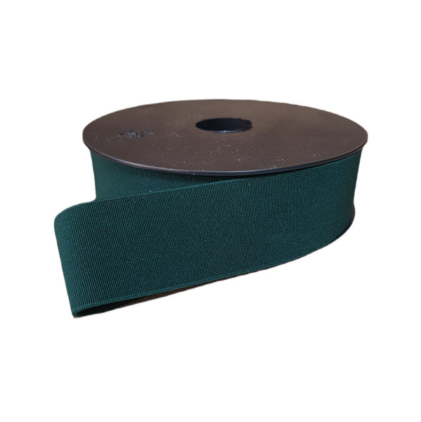 Elastico colorato morbido e resistente 40 mm per intimo boxer-slip e tute sportive verde pino